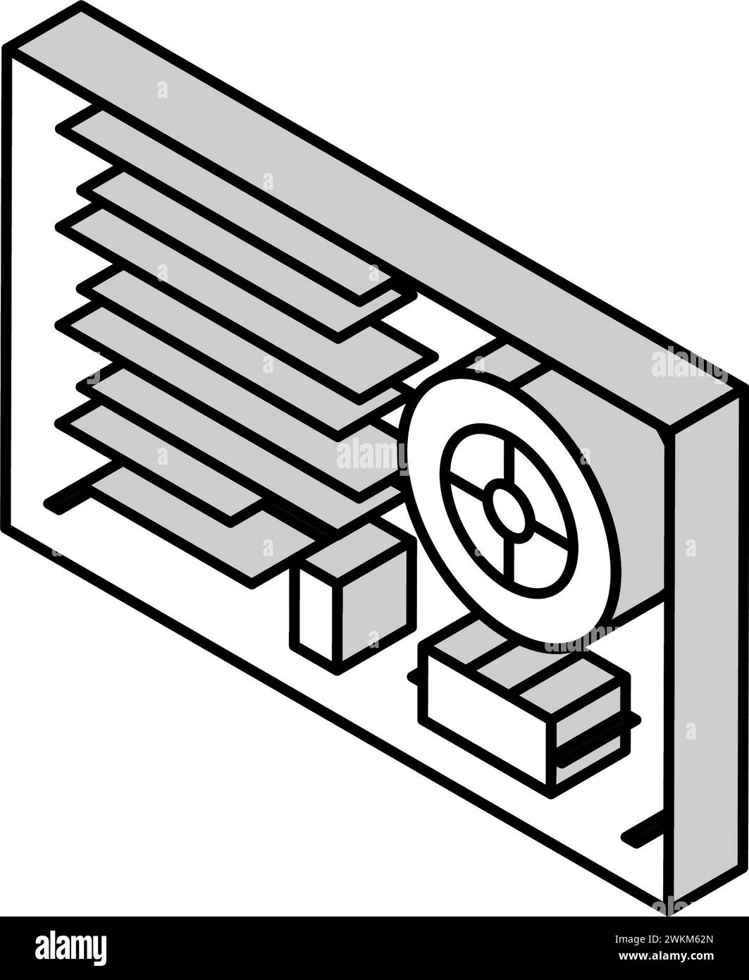 power supply electrical engineer isometric icon vector illustration ...