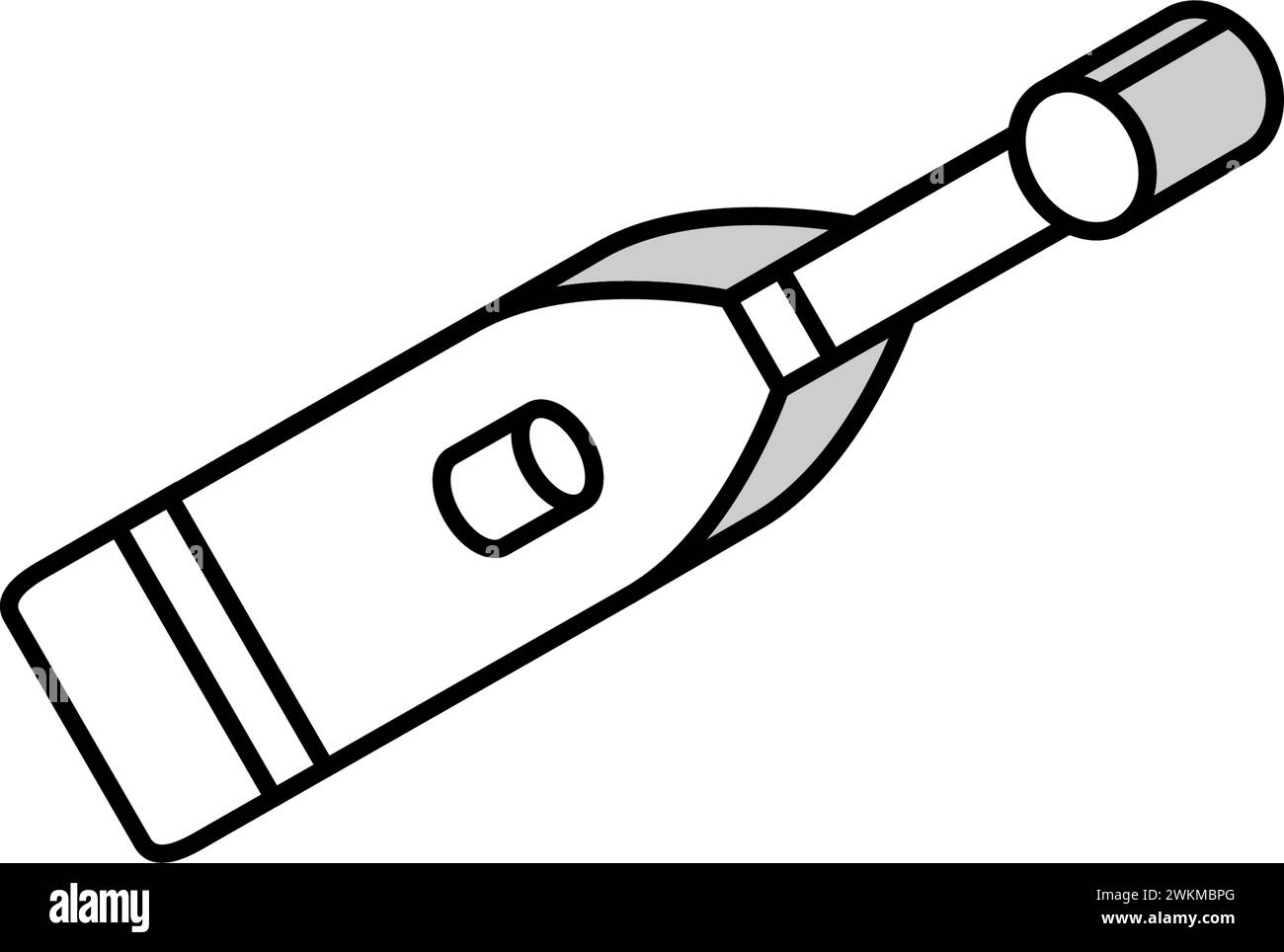 toothbrush hygiene isometric icon vector illustration Stock Vector ...