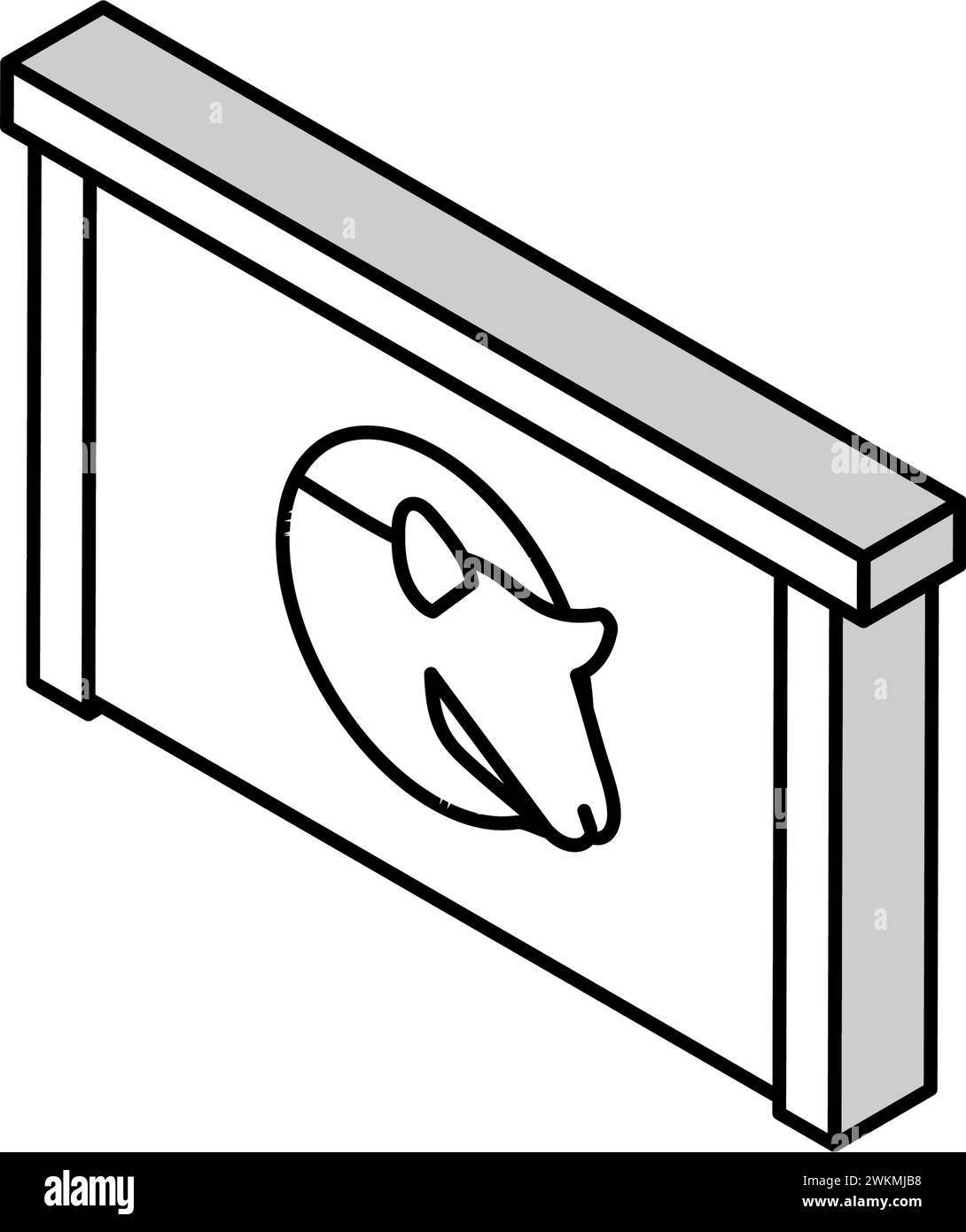 hamster house pet cute isometric icon vector illustration Stock Vector