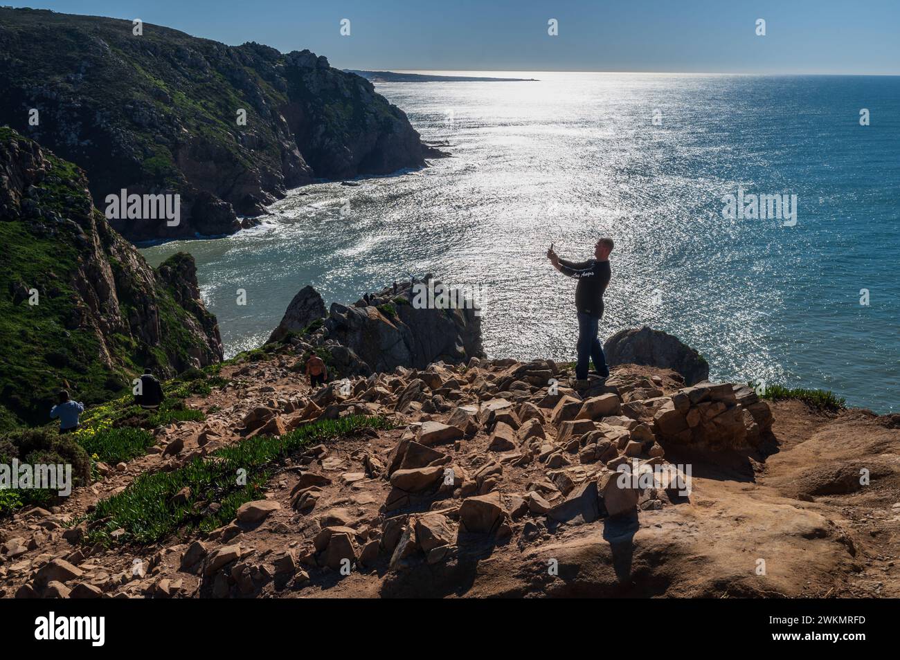 Cabo Da Roca Mountains Cabo da Roca or Cape Roca, which forms the westernmost point of the ...