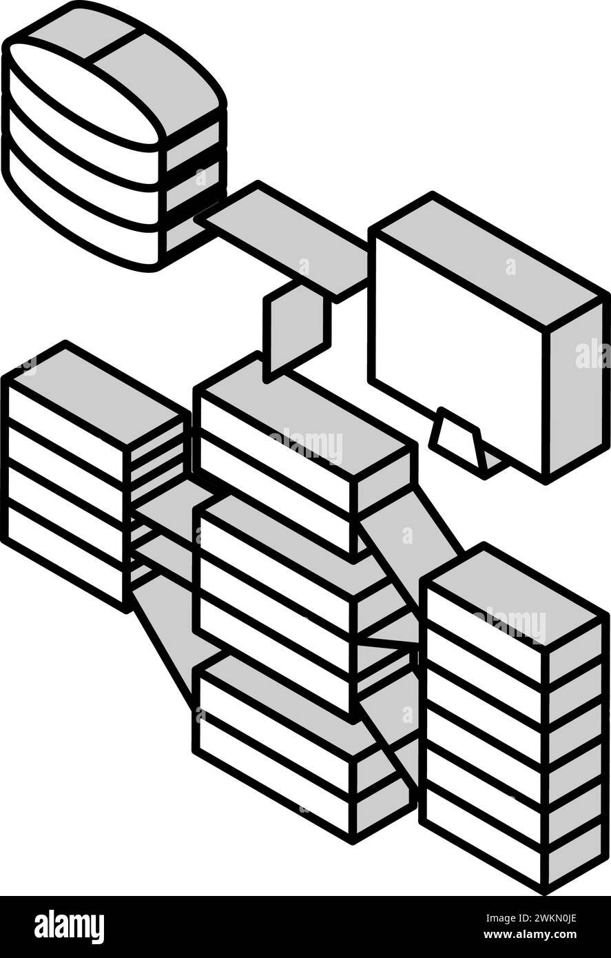 Data Center Support Specialist Cut Out Stock Images Pictures Alamy