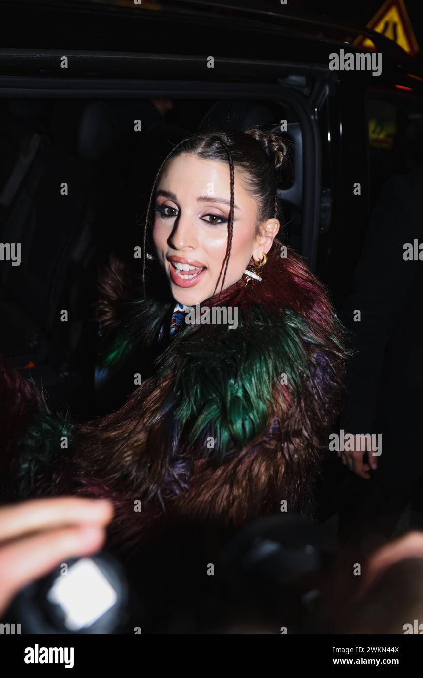 Milan, Italy. 21st Feb, 2024. Women's Fashion Autumn Winter 2024-2025 ...