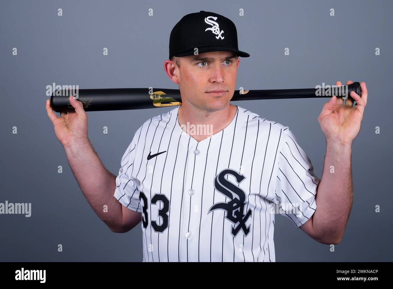 This is a 2024 photo of catcher Max Stassi of the Chicago White Sox