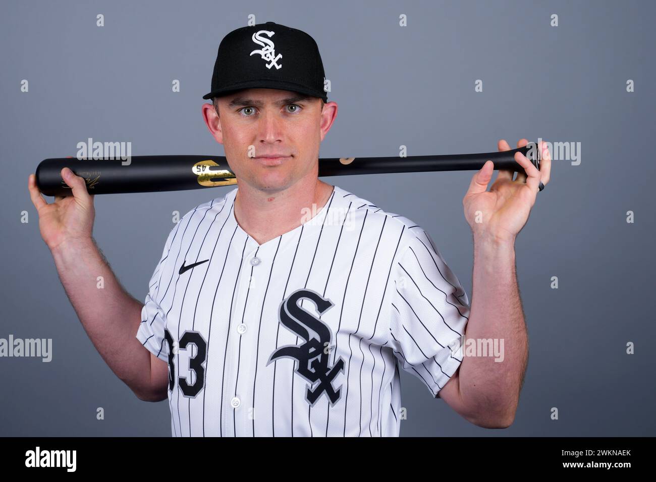 This is a 2024 photo of catcher Max Stassi of the Chicago White Sox