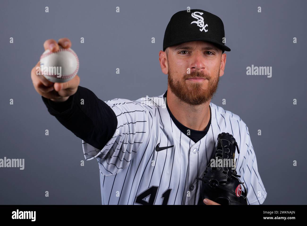 This is a 2024 photo of pitcher Chad Kuhl of the Chicago White Sox