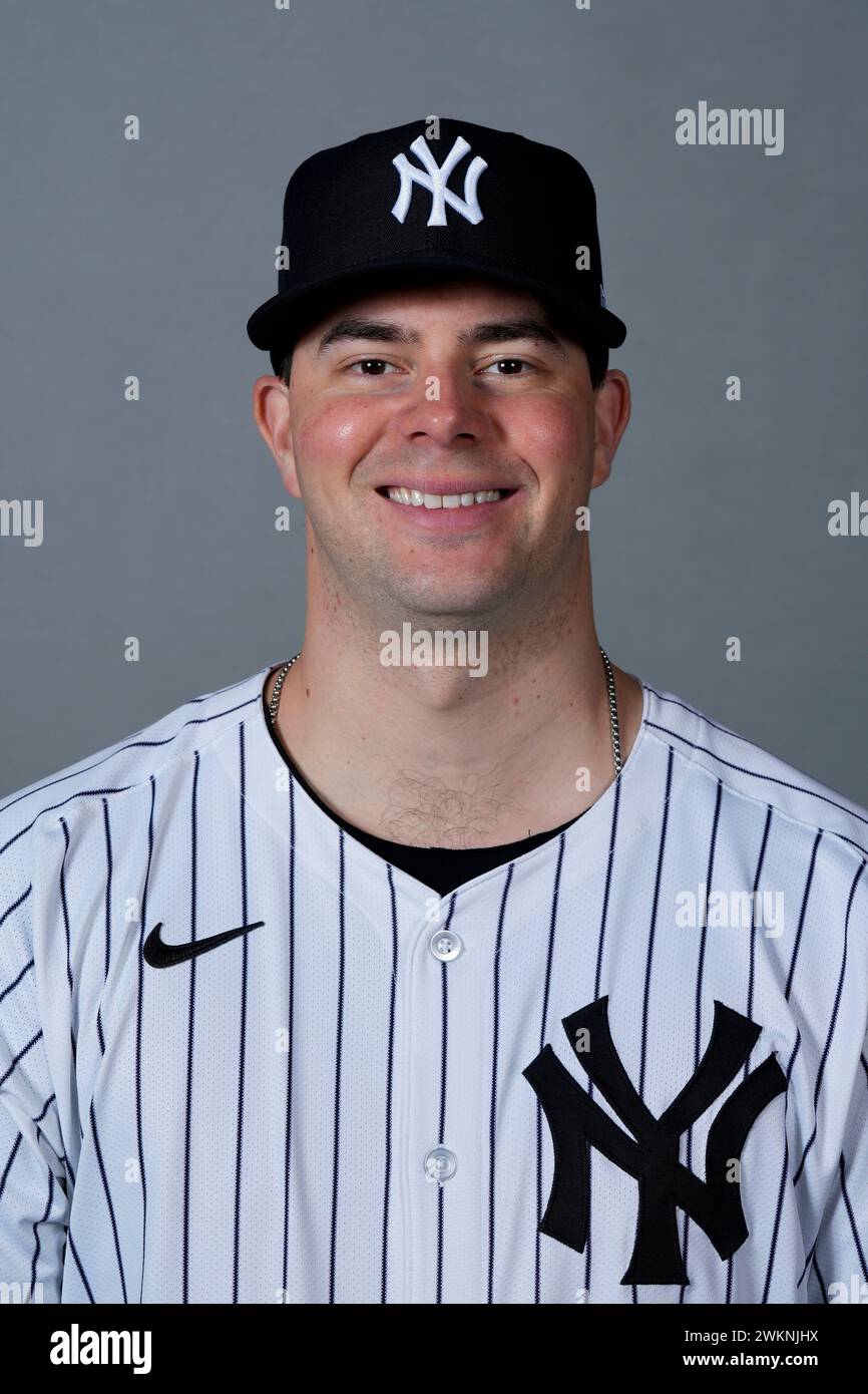 This is a 2024 photo of Scott Effross of the New York Yankees baseball