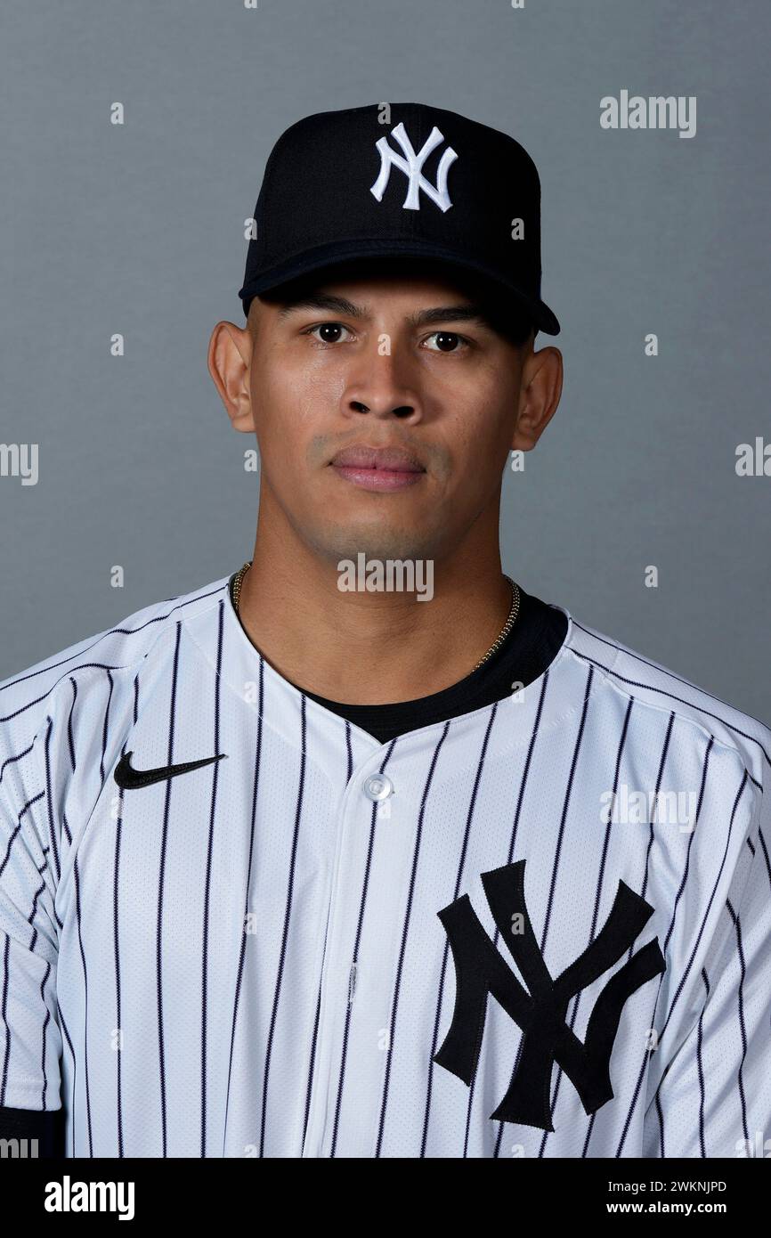 This is a 2025 photo of Jonathan Loaisiga of the New York Yankees