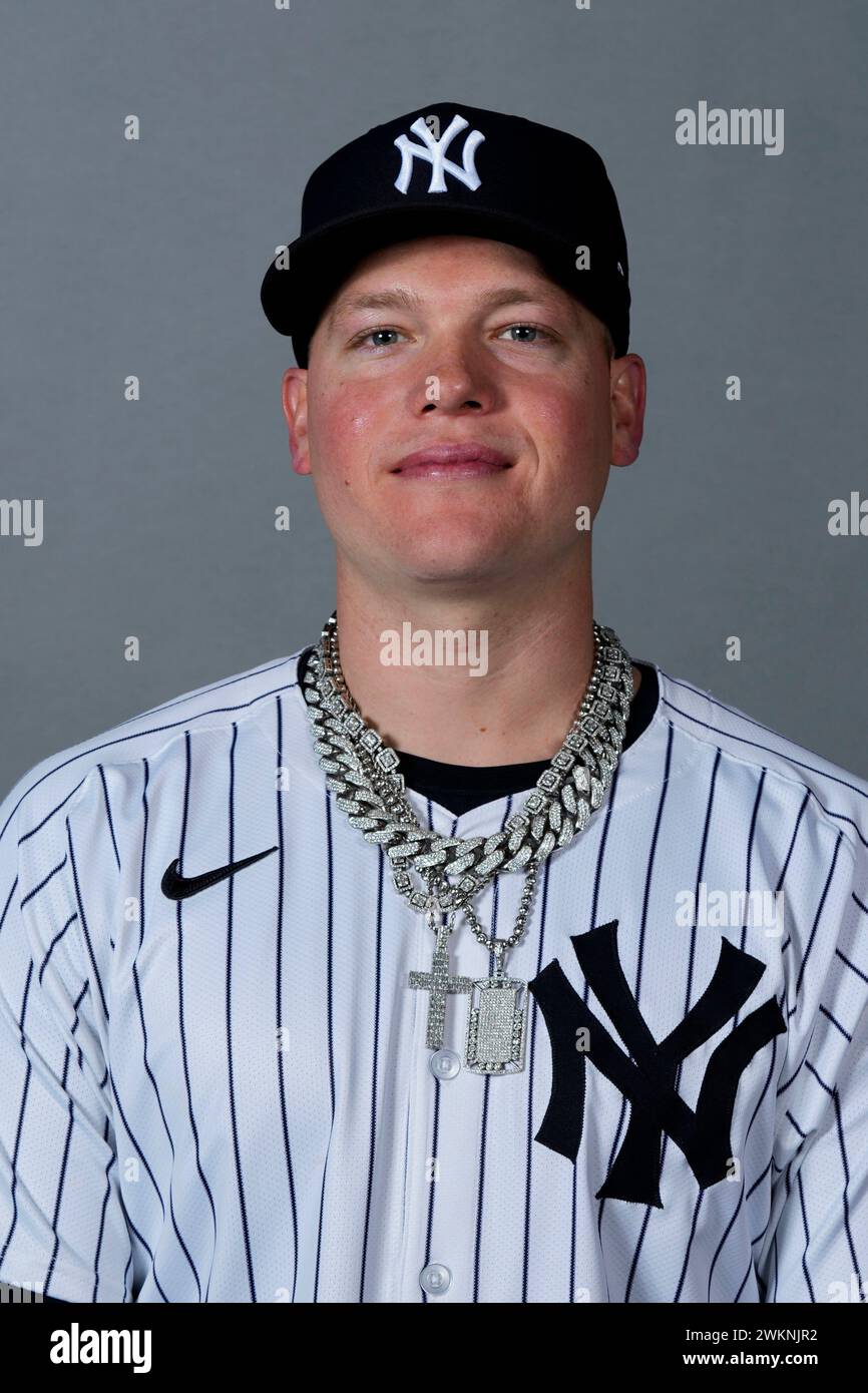 This is a 2024 photo of Alex Verdugo of the New York Yankees baseball