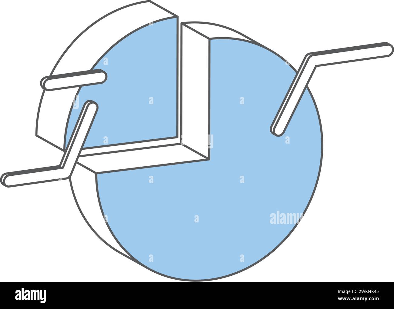 Business graph icon Vector Stock Vector Image & Art - Alamy