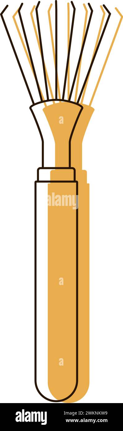 Colored gardening rake icon Vector Stock Vector Image & Art - Alamy