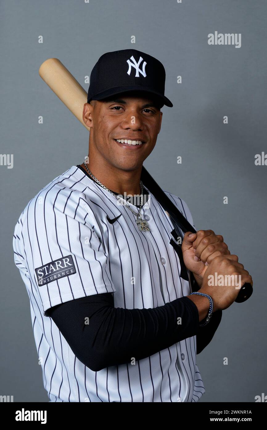 This is a 2025 photo of Juan Soto of the New York Yankees baseball team