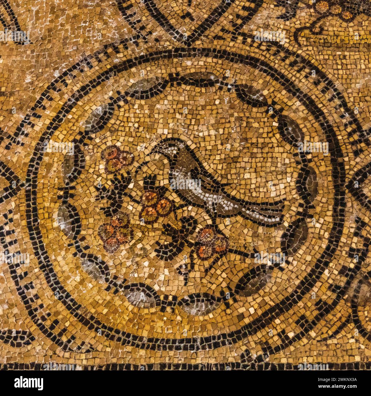 Basilica of Aquileia from the 11th century, largest floor mosaic of the Western Roman Empire, UNESCO World Heritage Site, important city in the Roman Stock Photo