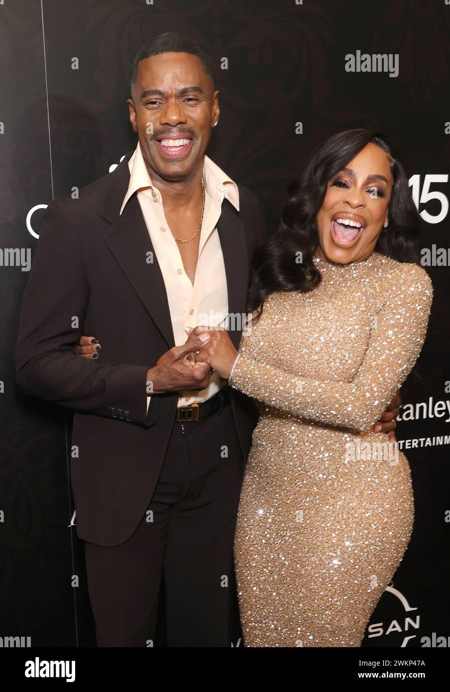 Beverly Hills, Ca. 21st Feb, 2024. Colman Domingo and Niecy Nash at