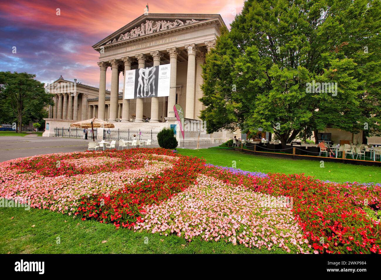 Hungary's Museum of Fine Arts, Budapest, Hungary, Europe Stock Photo