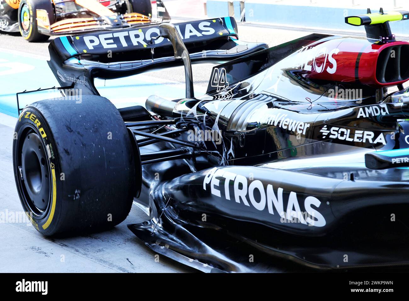 Sakhir, Bahrain. 22nd Feb, 2024. Lewis Hamilton (GBR) Mercedes AMG F1 ...