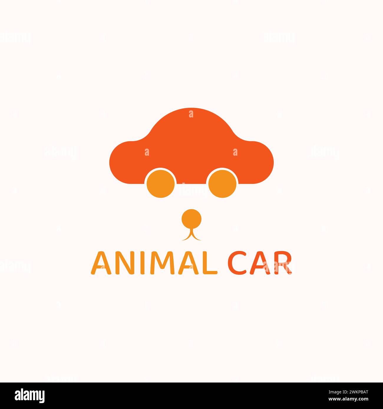a-simple-car-logo-that-resembles-an-animal-s-face-stock-vector-image