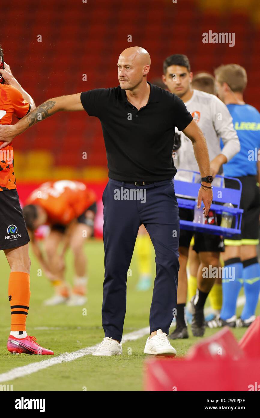 Brisbane, Australia. 2nd Feb 2024. Ruben Zadkovich (Brisbane Coach) During The Isuzu Ute A