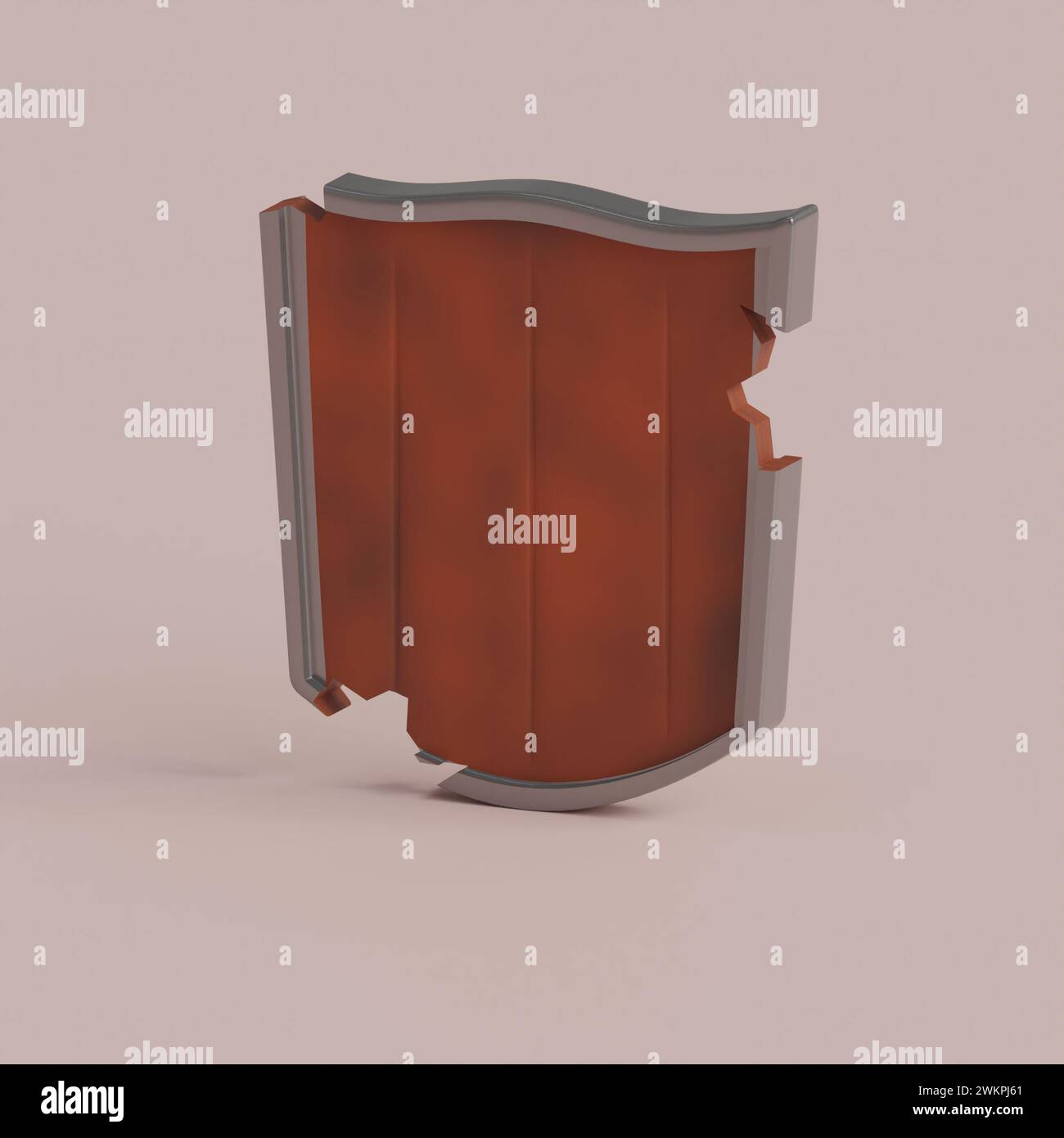 Rendered shield hi-res stock photography and images - Alamy