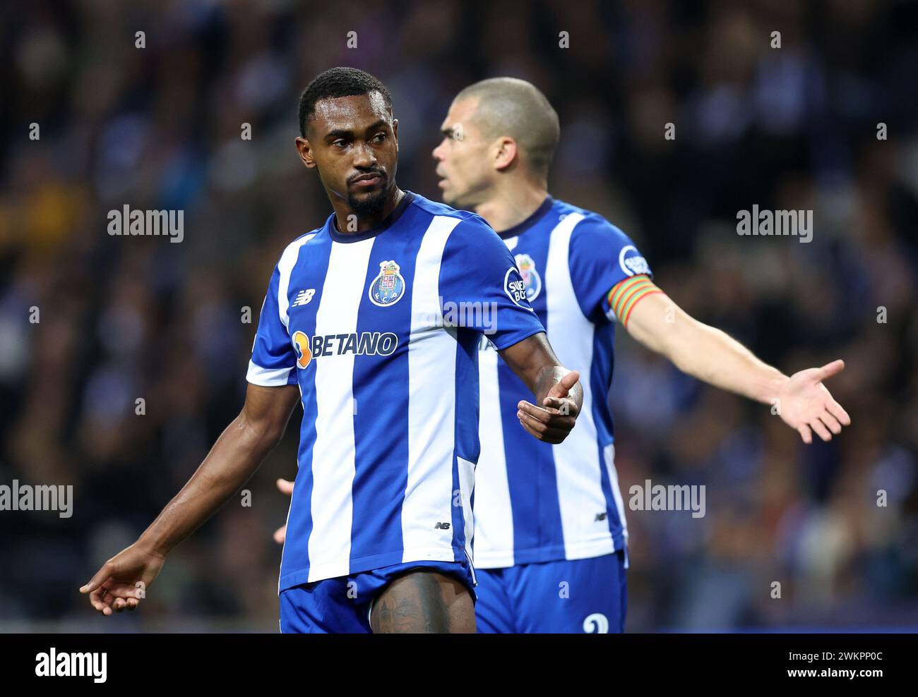 Porto, Portugal. 21st Feb, 2024. Otávio of FC Porto during the UEFA Champions League match at the Estadio do Dragao, Porto. Picture credit should read: David Klein/Sportimage Credit: Sportimage Ltd/Alamy Live News Stock Photo