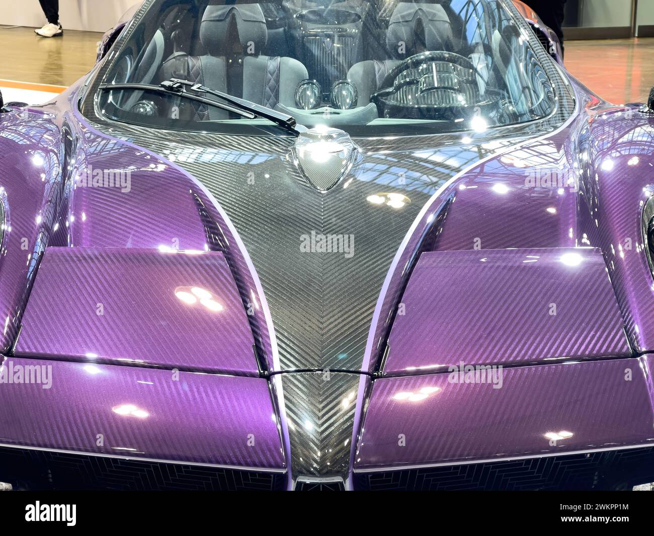 Canadian International AUTOSHOW in Toronto Metro Convention Centre in Toronto, Canada - Feb. 17, 2024 Stock Photo