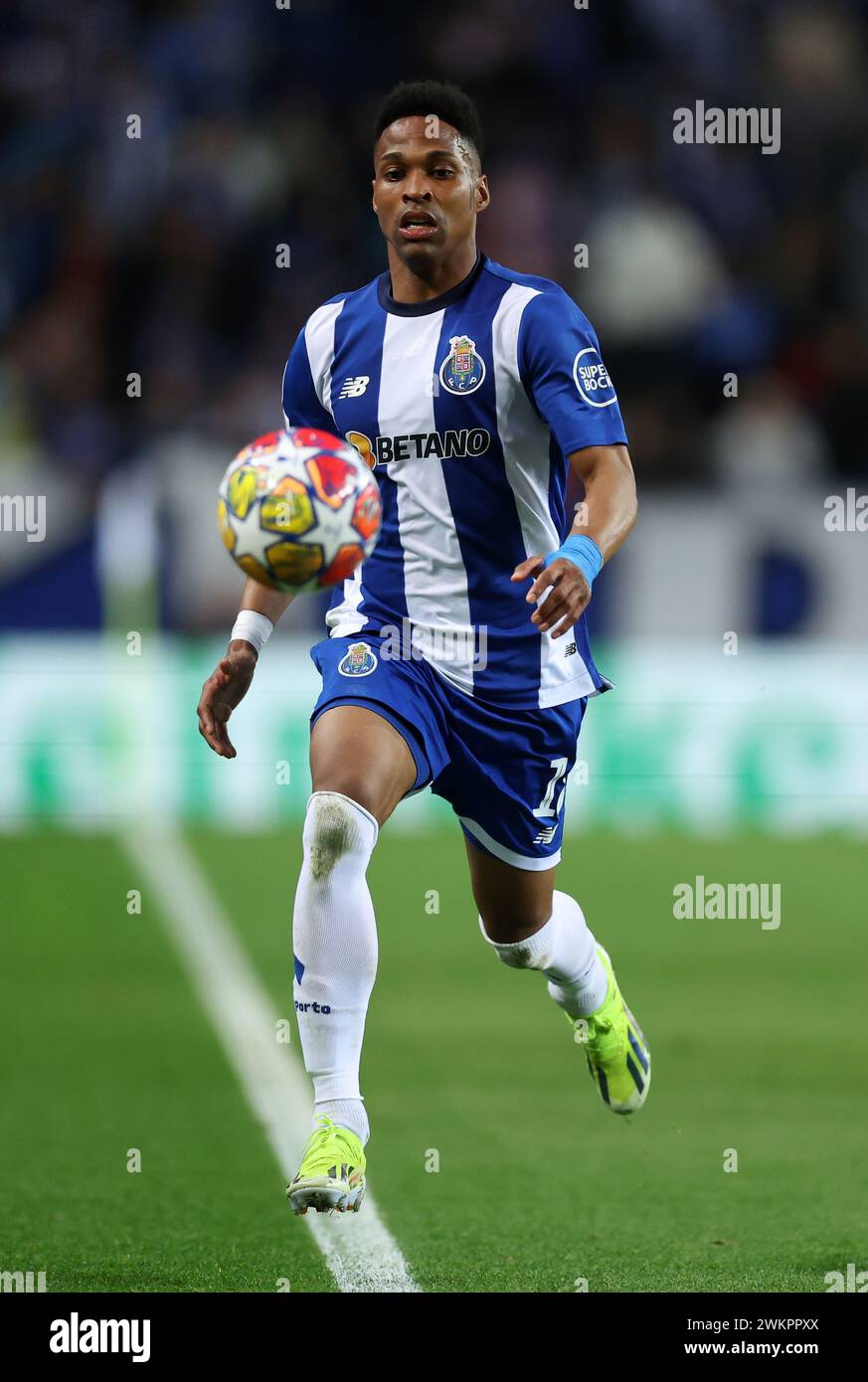 Porto, Portugal. 21st Feb, 2024. Wendell of FC Porto during the UEFA Champions League match at the Estadio do Dragao, Porto. Picture credit should read: David Klein/Sportimage Credit: Sportimage Ltd/Alamy Live News Stock Photo