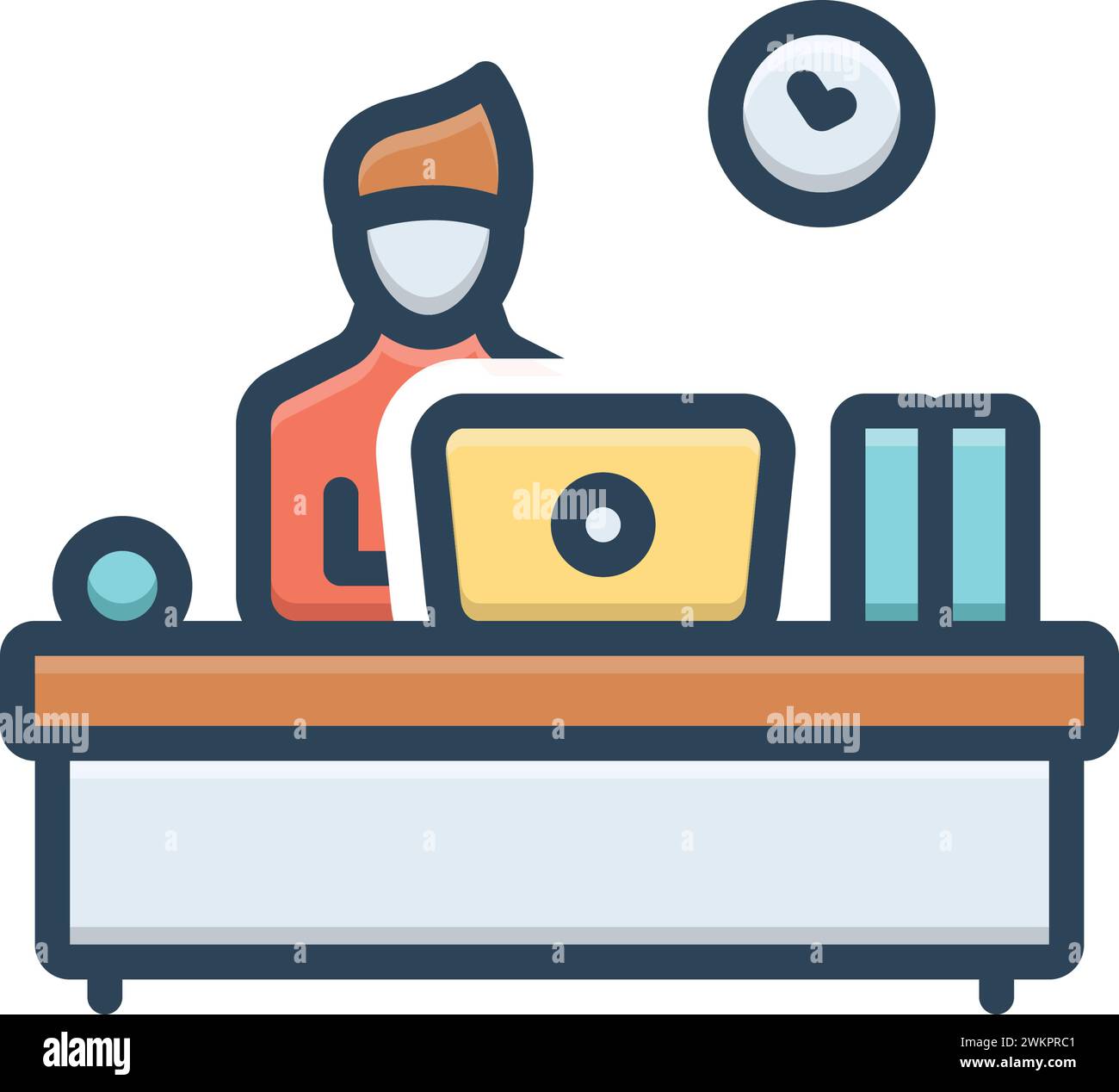 Icon for co worker Stock Vector Image & Art Alamy