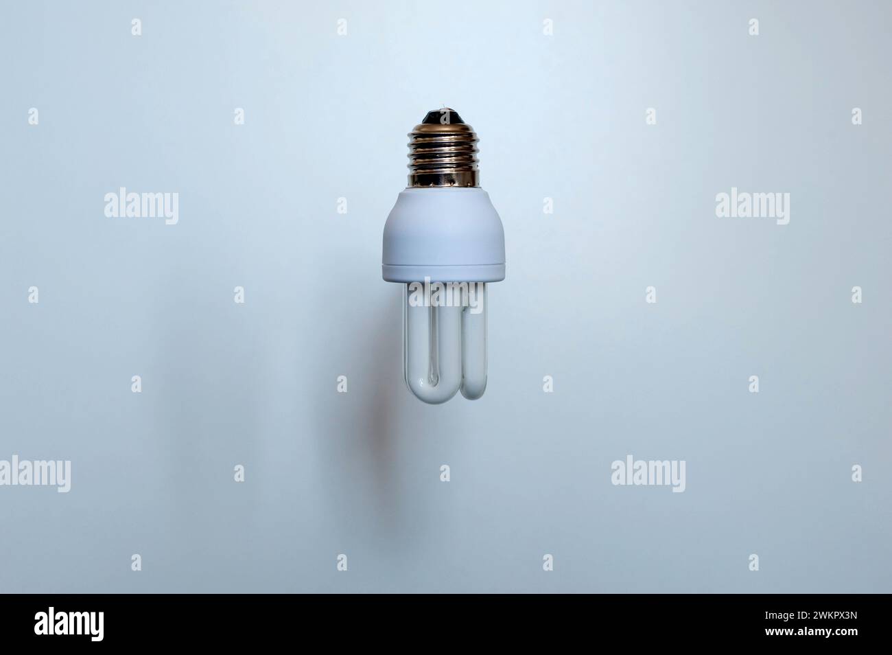 Energy saving light bulb Philips Stock Photo