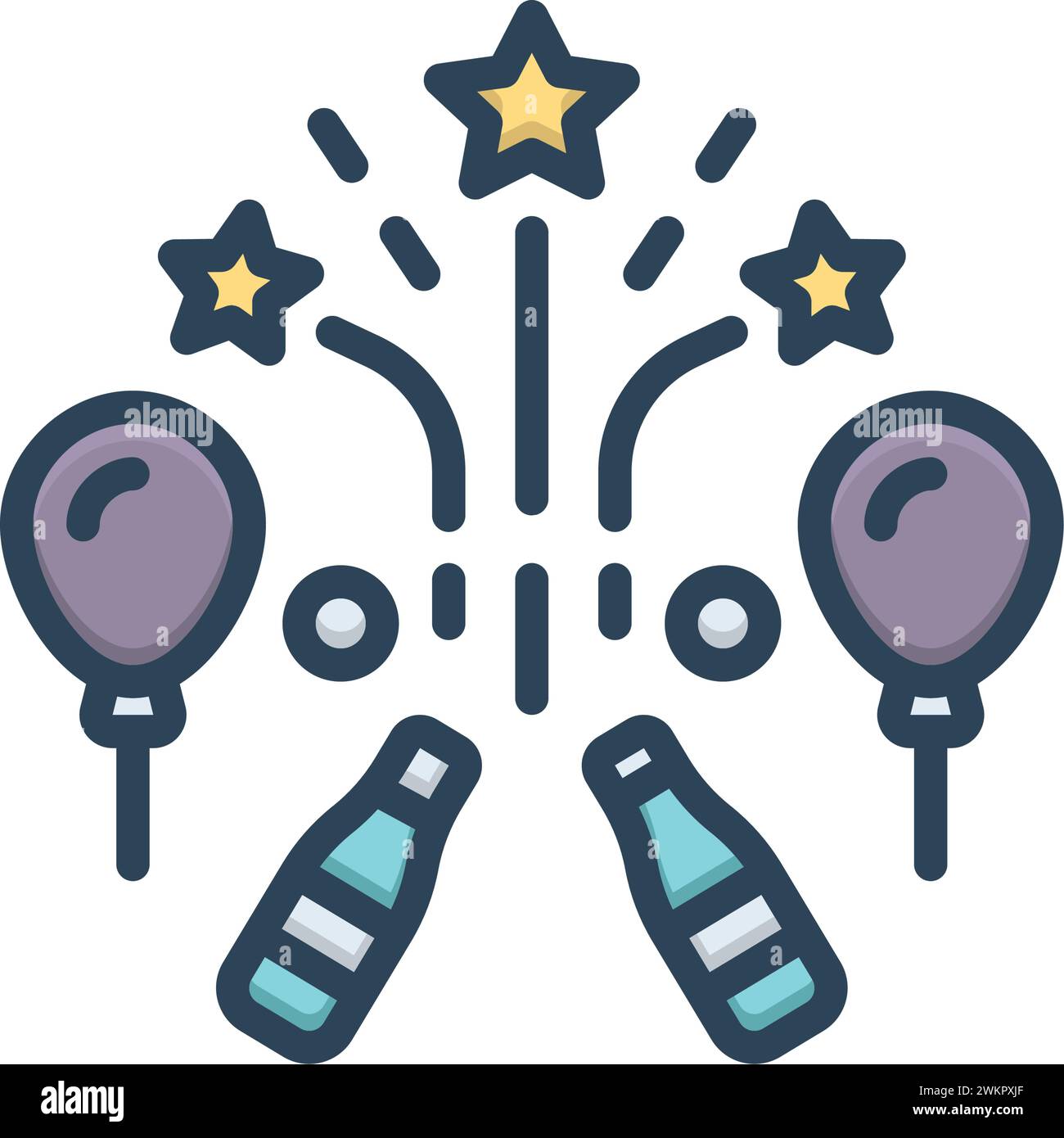 Icon for celebrate,party Stock Vector Image & Art - Alamy