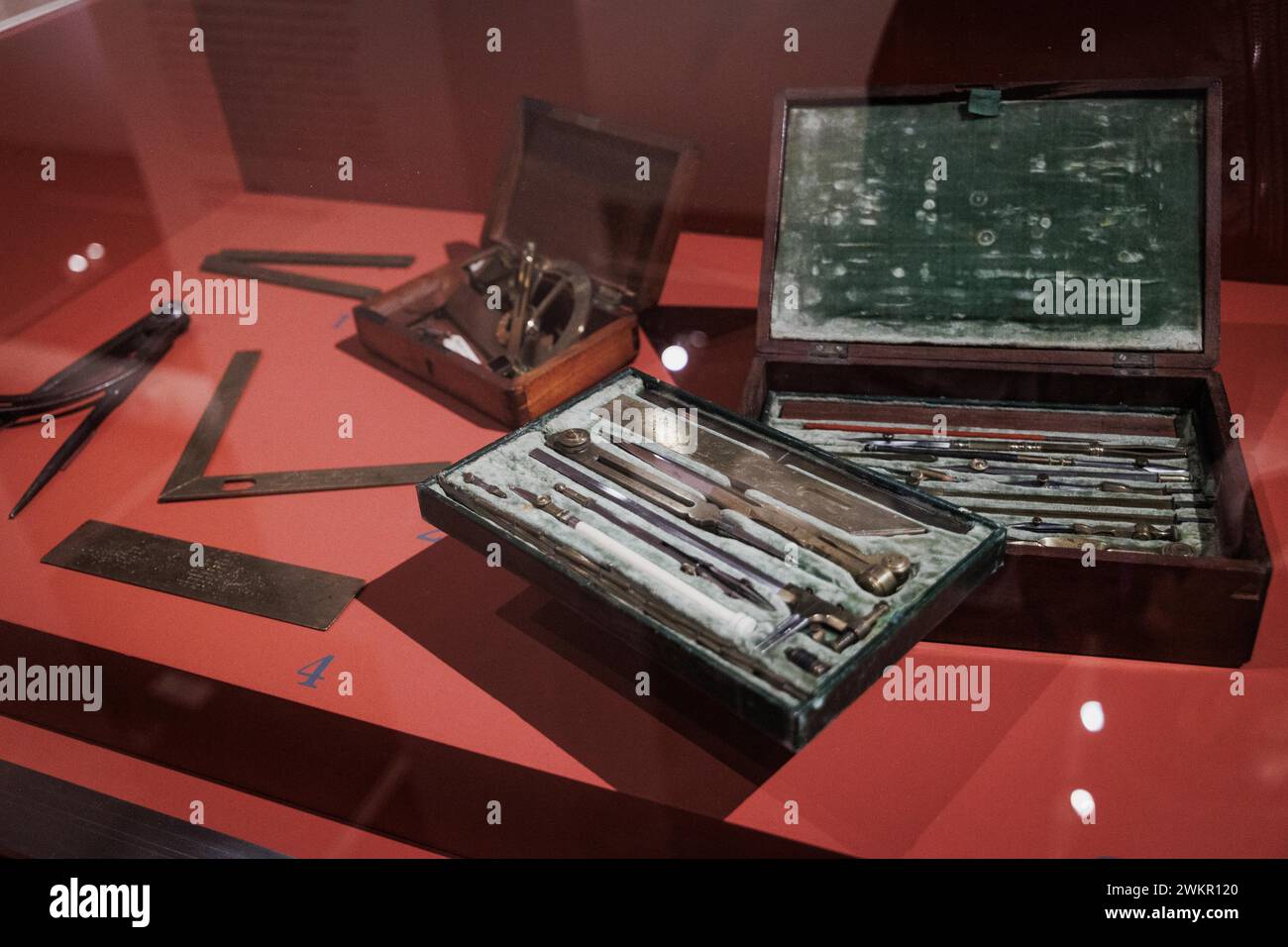 Madrid, 11/20/2023. Naval Museum. Navigation Instruments. Photo: Tania ...