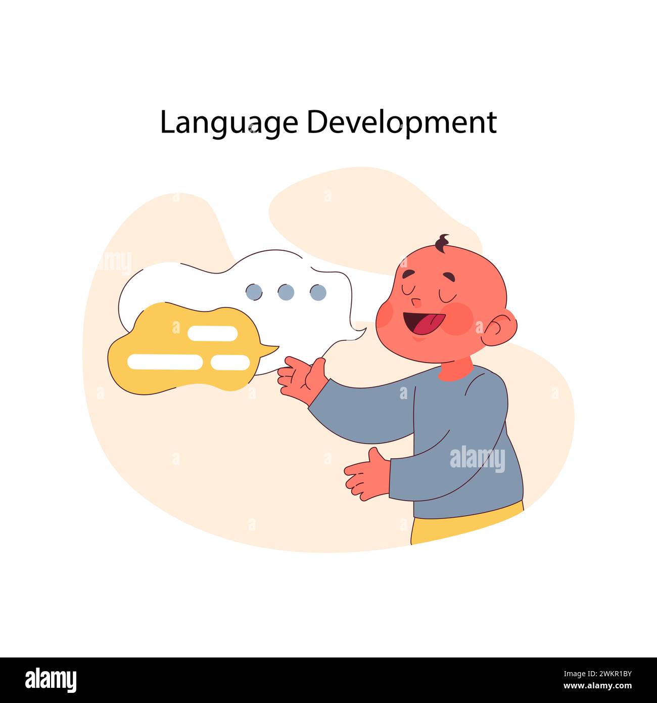 Infant speech Stock Vector Images Alamy