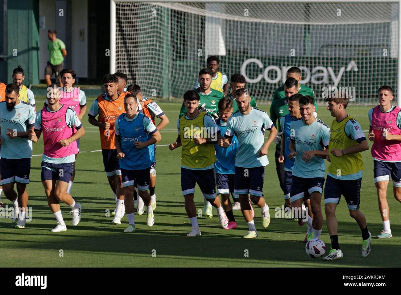 Seville, 08/23/2023. Real Betis training in the Sports City. Photo: Juan Flores. Archsev. Credit: Album / Archivo ABC / Juan Flores Stock Photo
