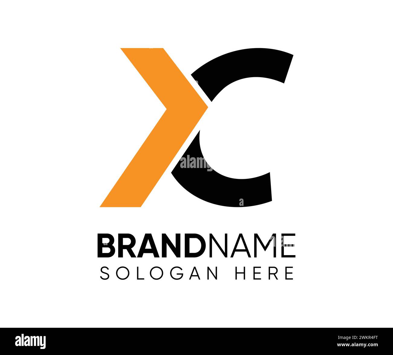 C Y logo design vector template Stock Vector