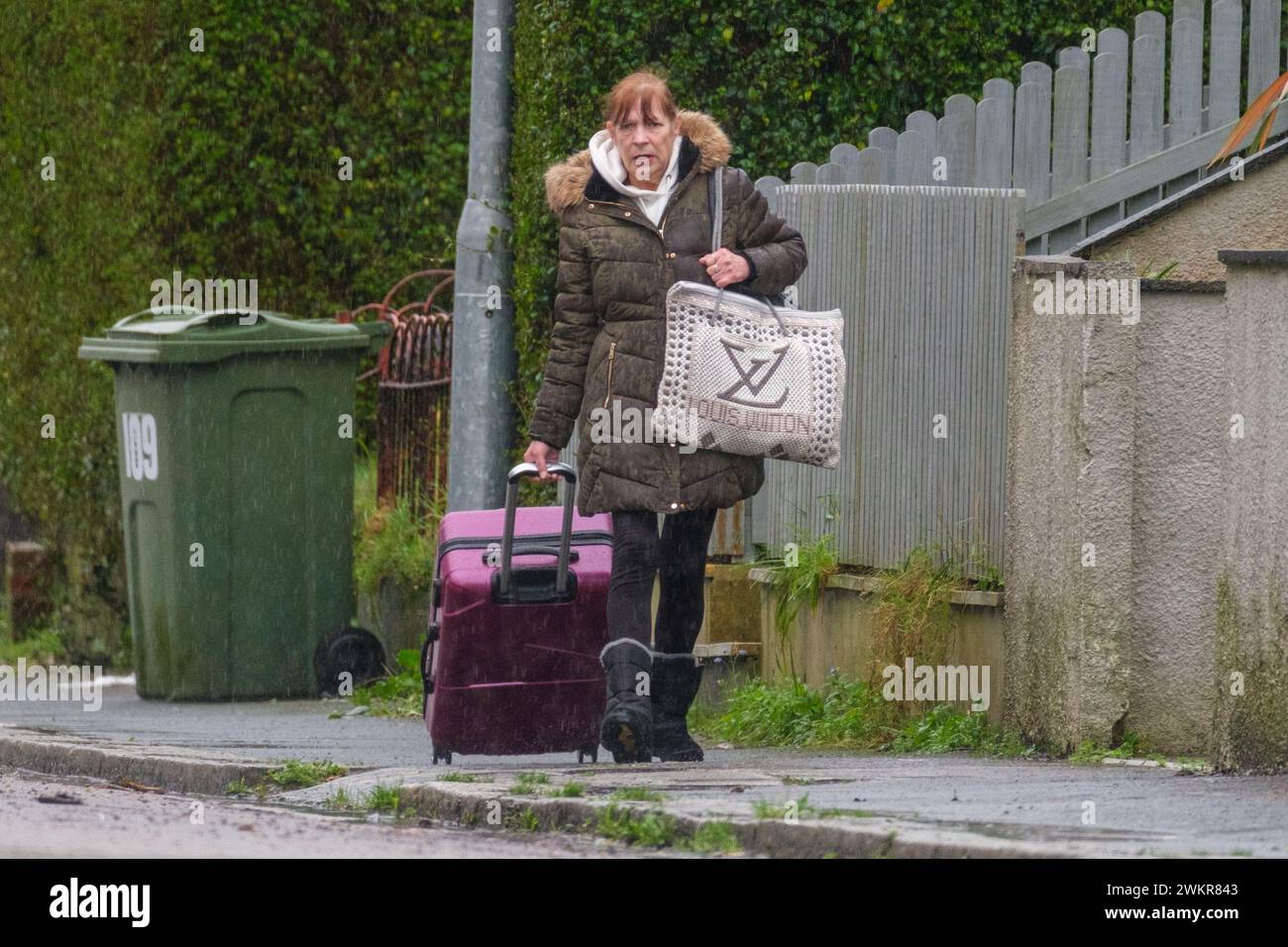 Residents being evacuated after a suspected Second World War explosive ...