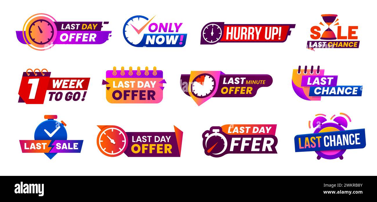 Clock advertisement product Stock Vector Images - Alamy