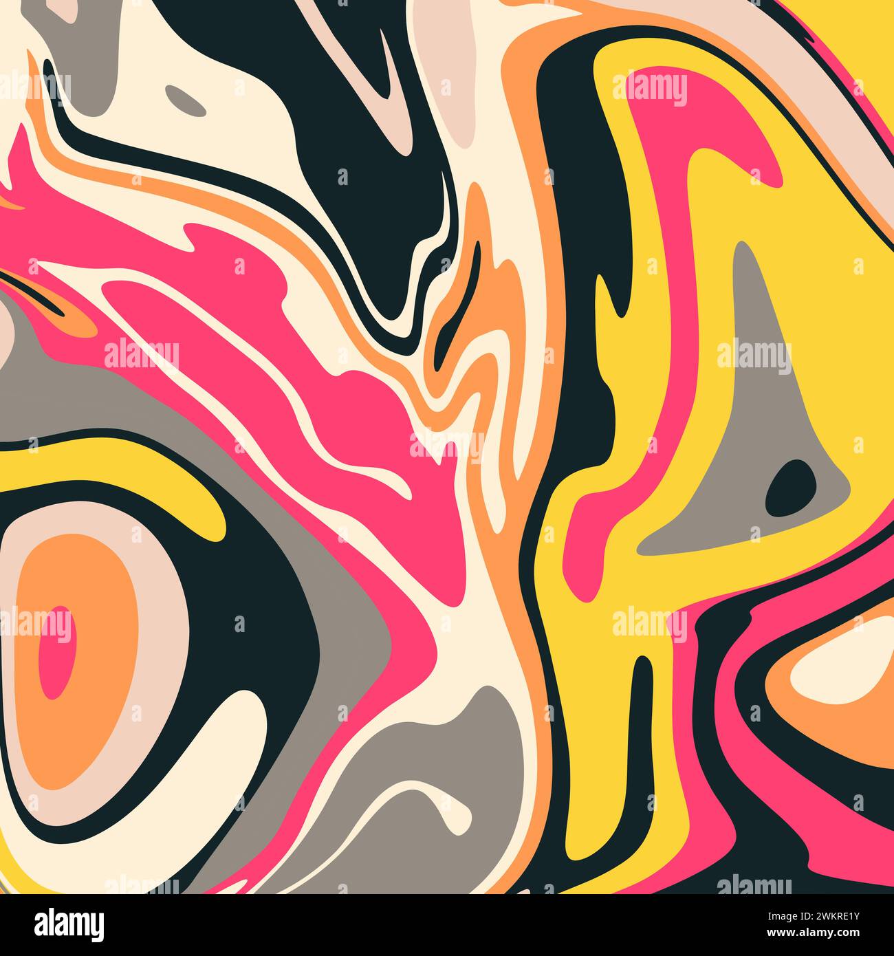 Abstract background with a retro styled design Stock Vector Image & Art ...