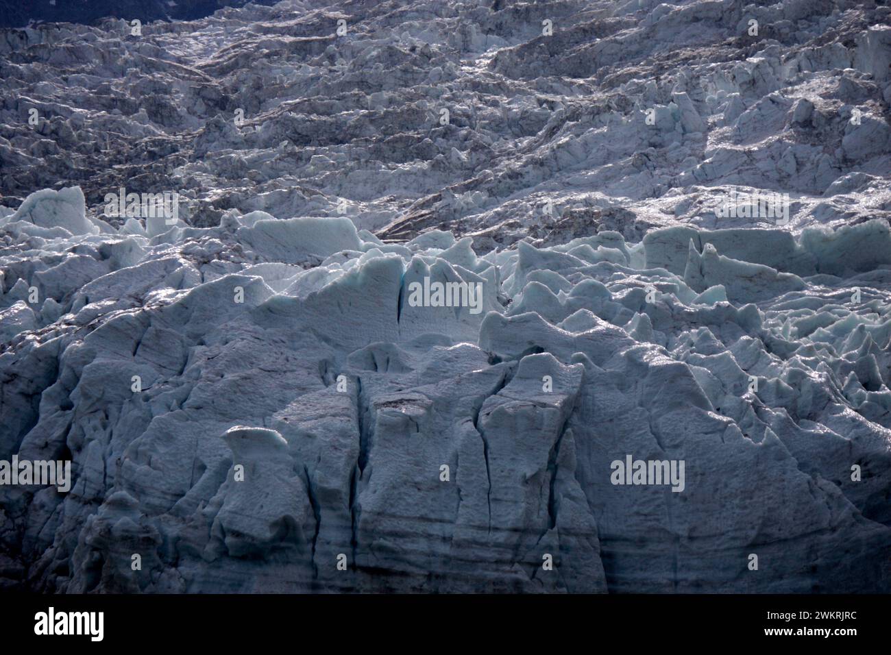 Argentiere Gletscher, Chamonix, Frankreich. Stock Photo