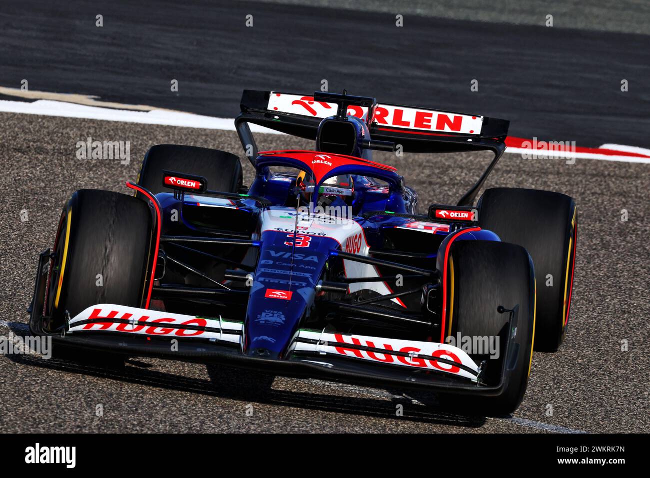 Vcarb Bahrain Testing Sakhir, Bahrain. 22nd Feb, 2024. Daniel Ricciardo (AUS) RB VCARB 01 ...