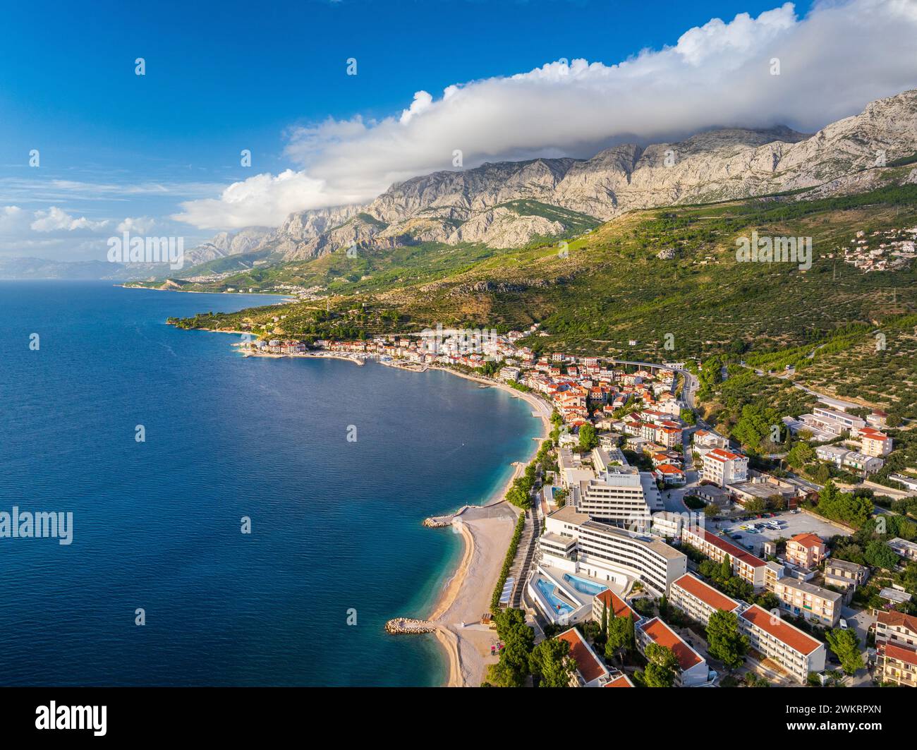 Podgoro Podgora panorama hi-res stock photography and images - Alamy