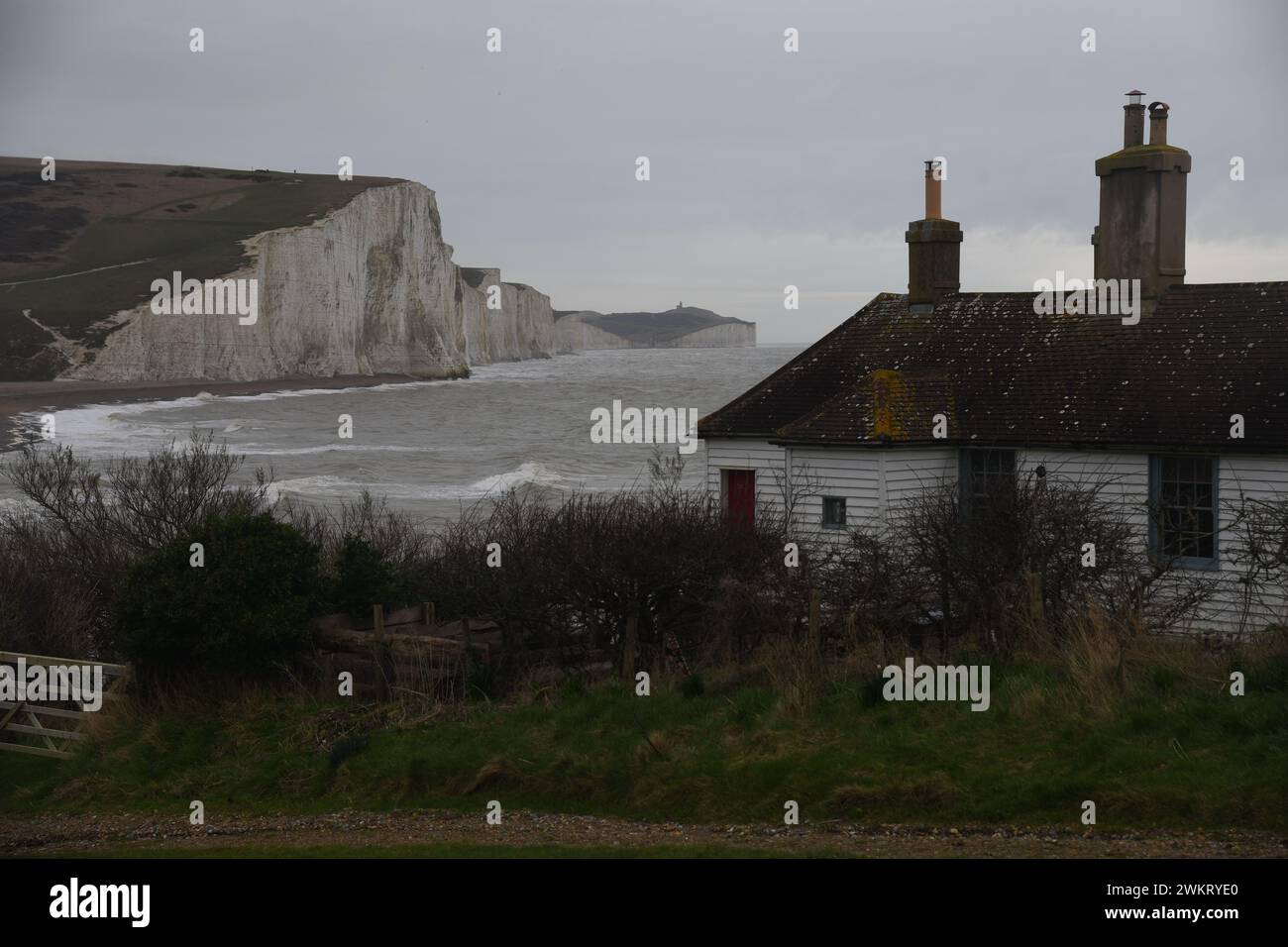Seven Sisters Sussex Stock Photo