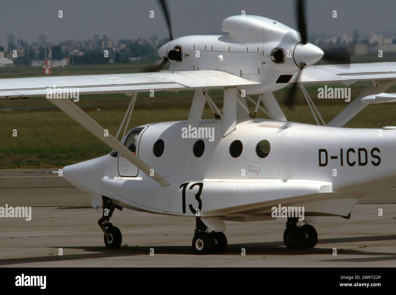 Dornier Seastar  turboprop-powered amphibious aircraftt Stock Photo