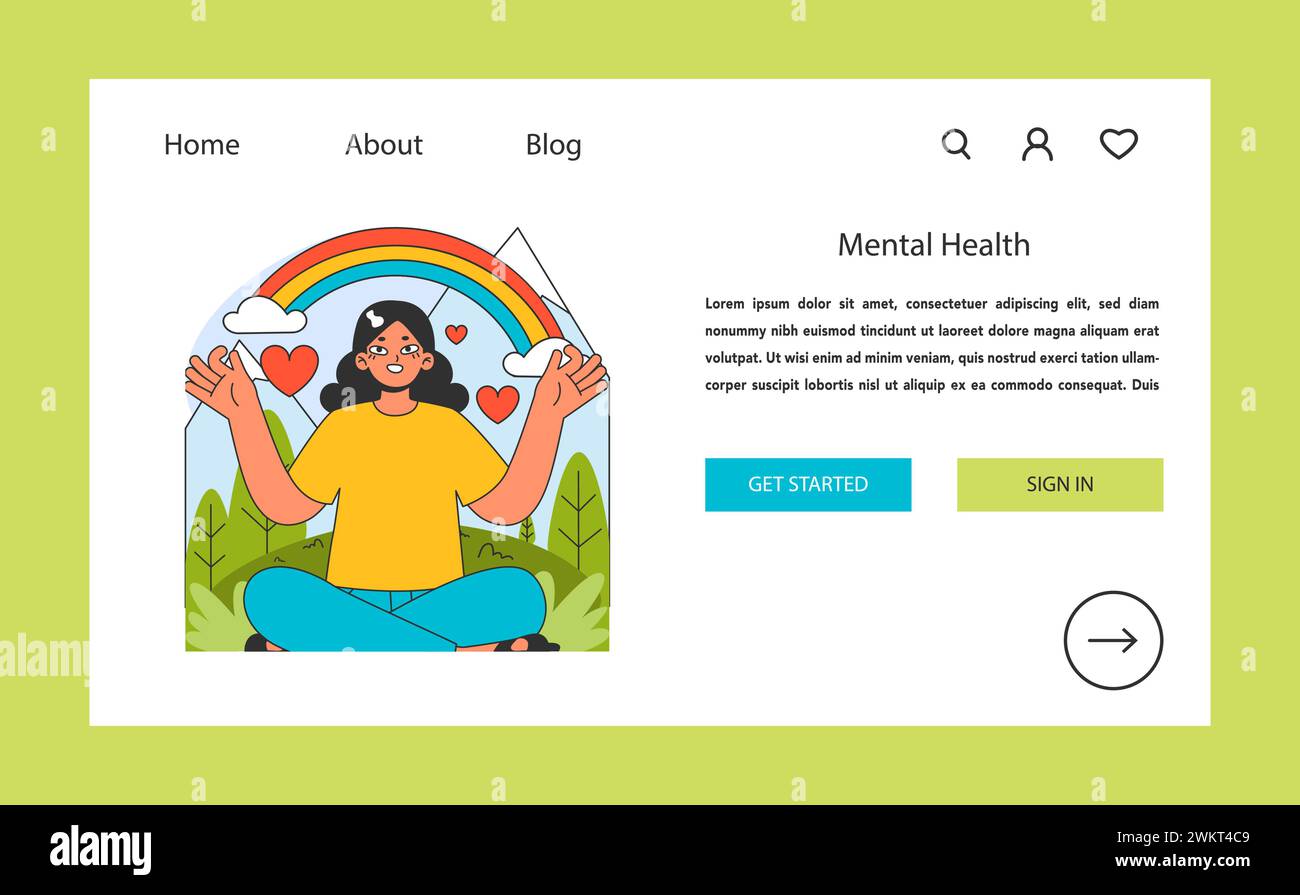 View of Dopamine fasting and mental health. Seren meditation on nature for mind ...
