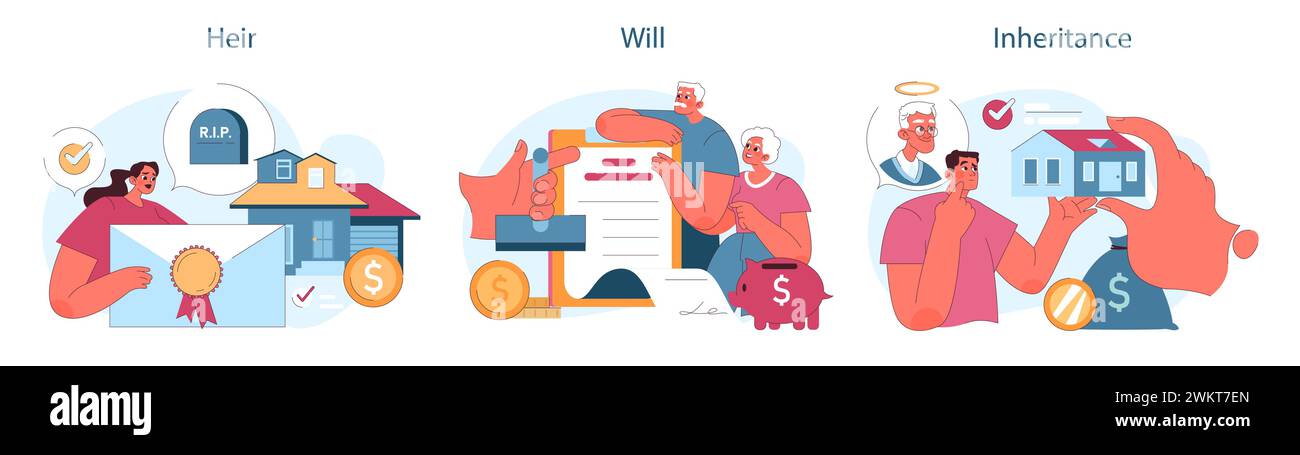 Inheritance set. Estate planning, tax considerations, and executor ...