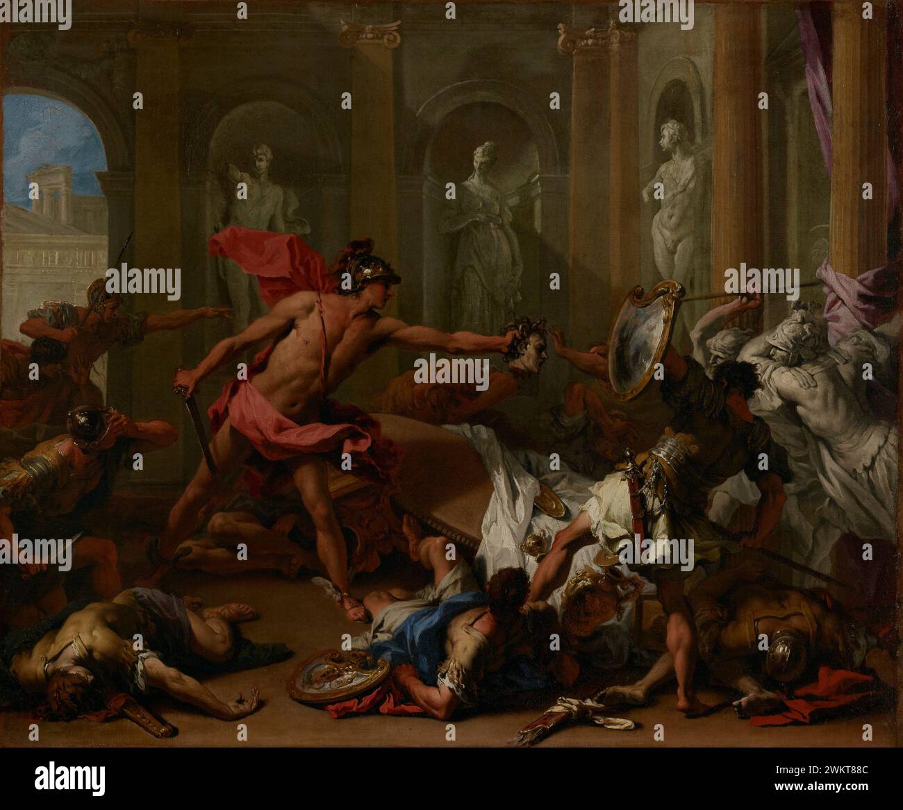 Perseus medusa painting hi-res stock photography and images - Alamy