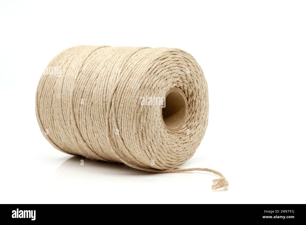 Handmade natural jute twine hi-res stock photography and images