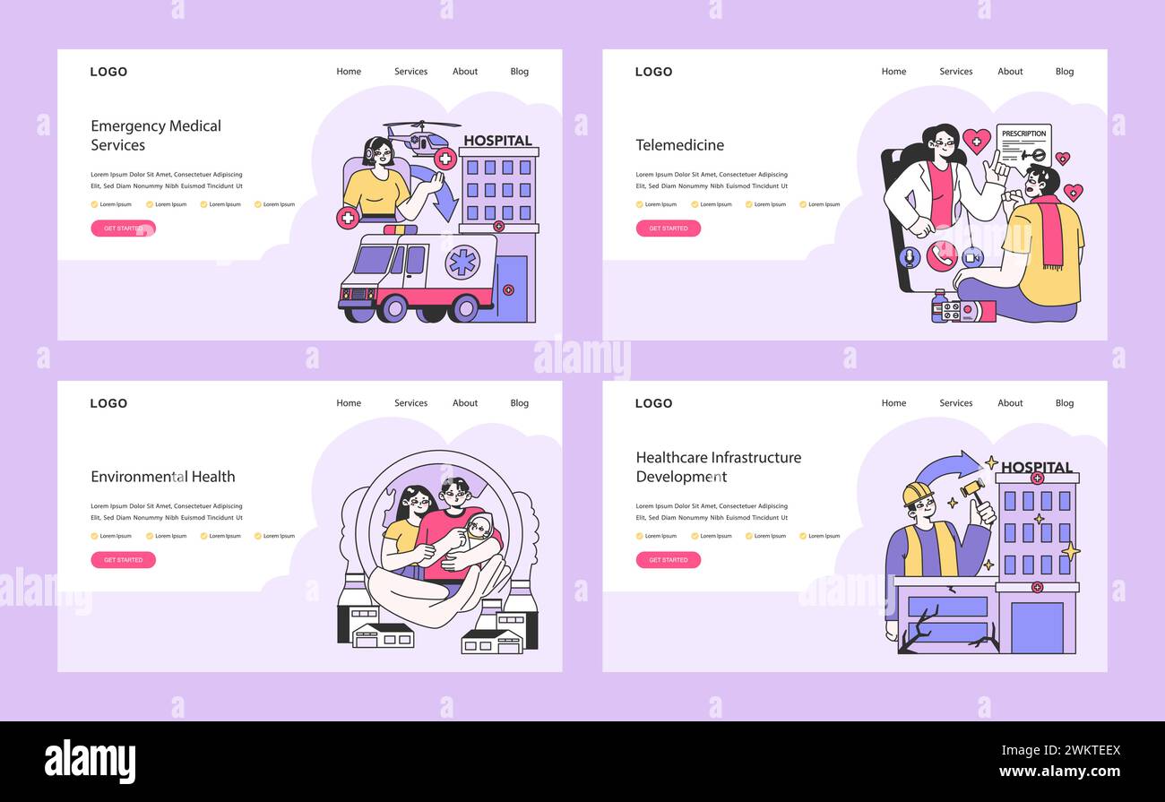 Community health project Stock Vector Images - Alamy