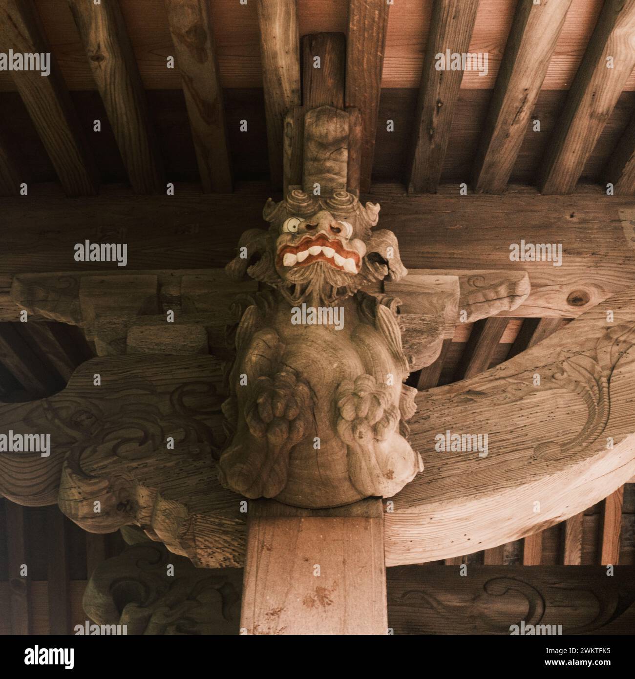 Access to the temple grounds is graced with a sanmon gate at the ...