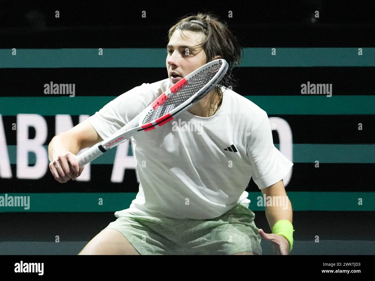 Alexander Shevchenko 0f Kazakhstan 1/4 FINALE during the ABN Amro Open 2024, ATP 500 tennis