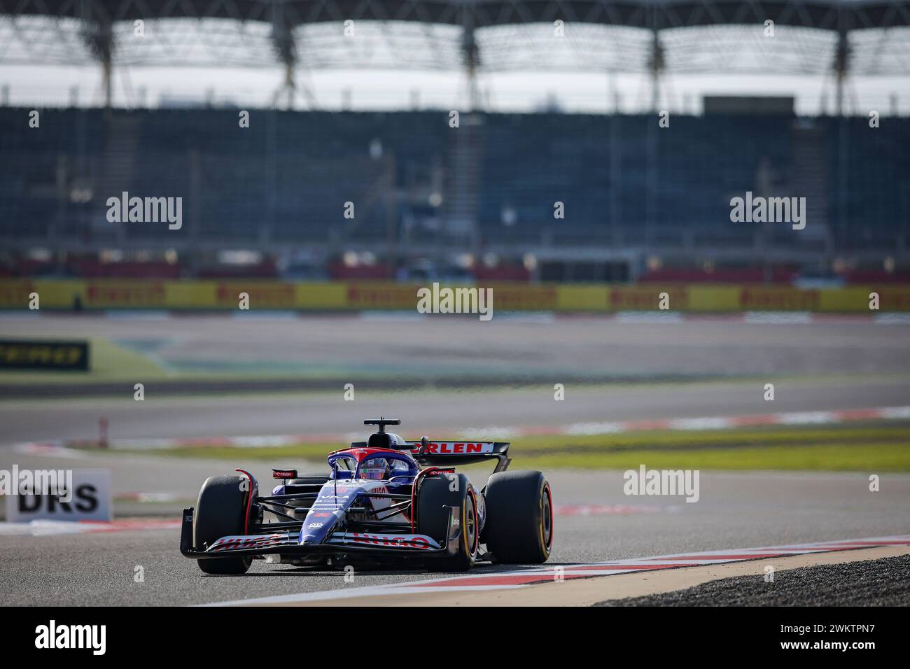 Vcarb Bahrain Testing Sakhir, Bahrain. 22nd Feb, 2024. 03 RICCIARDO Daniel (aus), Visa Cash ...
