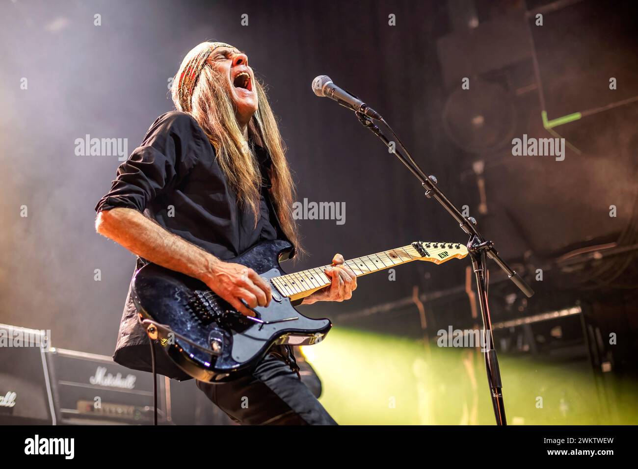 Oslo, Norway. 21st, February 2024. The Norwegian heavy metal band TNT