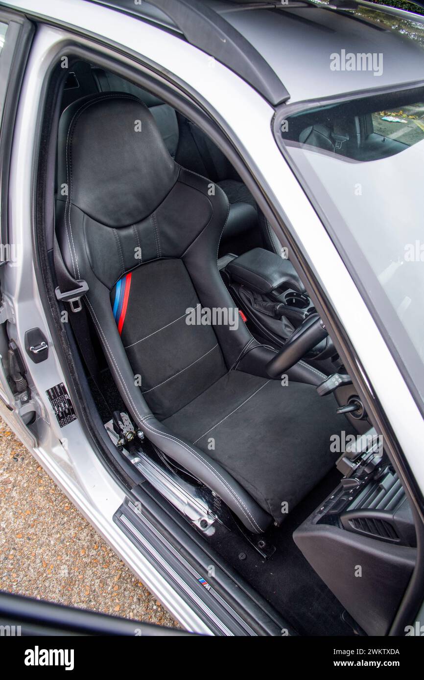 Modified E46 BMW 3 Series tourer Stock Photo - Alamy